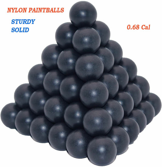100 Rubber Nylon Paintball 68 Cal Umarex Less Than Lethal Hard  Home Defense